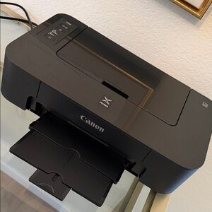 Brand new with new ink Canon Black Wireless Printer